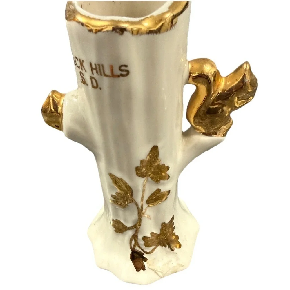 Vtg Black Hills SD 22K Gold‎ Painted 6